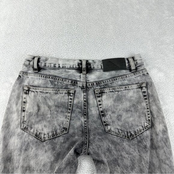 Saturdays NYC Men's Slim Fit Luke Denim 32x26 Light Gray - Picture 11 of 12